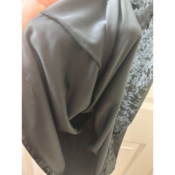 Victorias Secret Crushed Velvet Nightgown Slip Dress Black Women’s M/L - Picture 6 of 7
